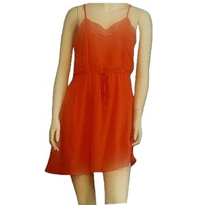 Orange Mini Dress